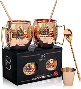 Copper-Bar Moscow Mule Copper Mugs