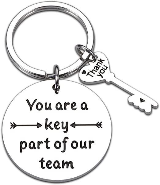 Thank You Gifts Coworker Keychain