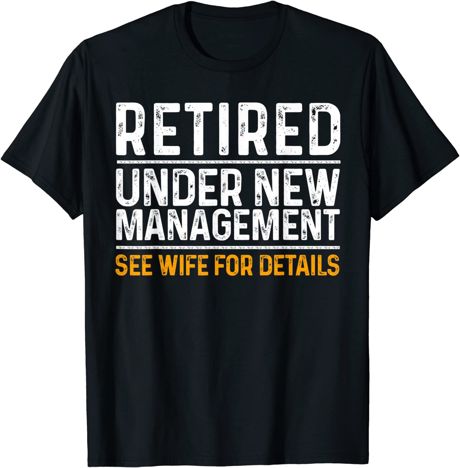 Funny Retirement Design T-shirt for Men
