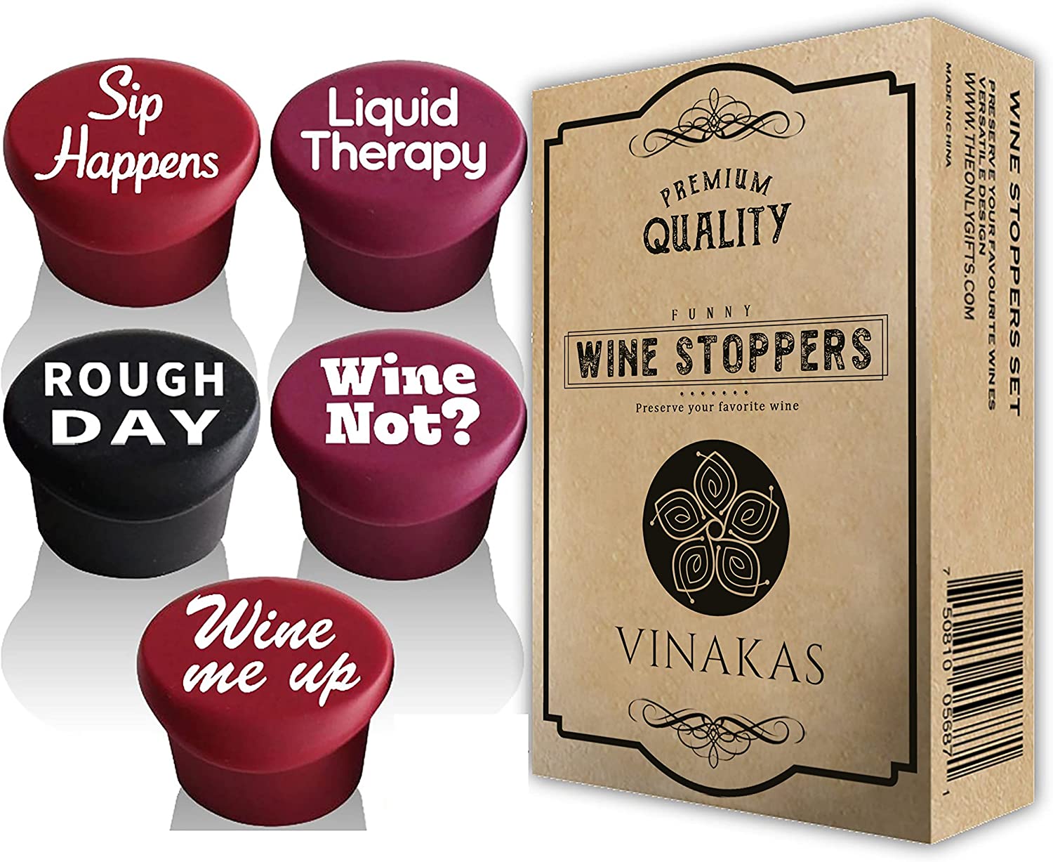 5 Funny Wine Stoppers 