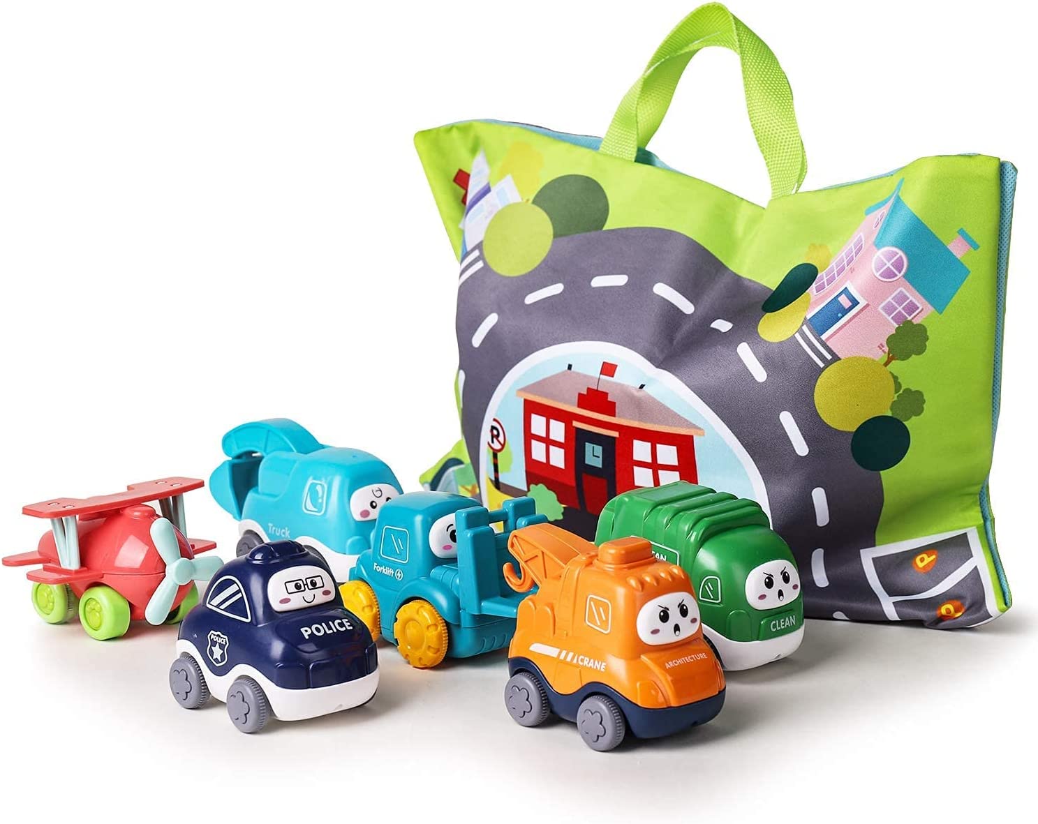 ALASOU Baby Truck Car Toy and Playmat Storage Bag