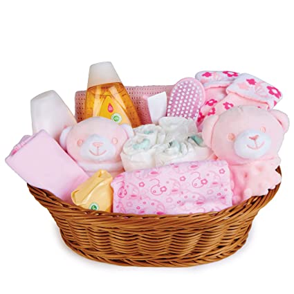 Baby Hamper Basket Girl
