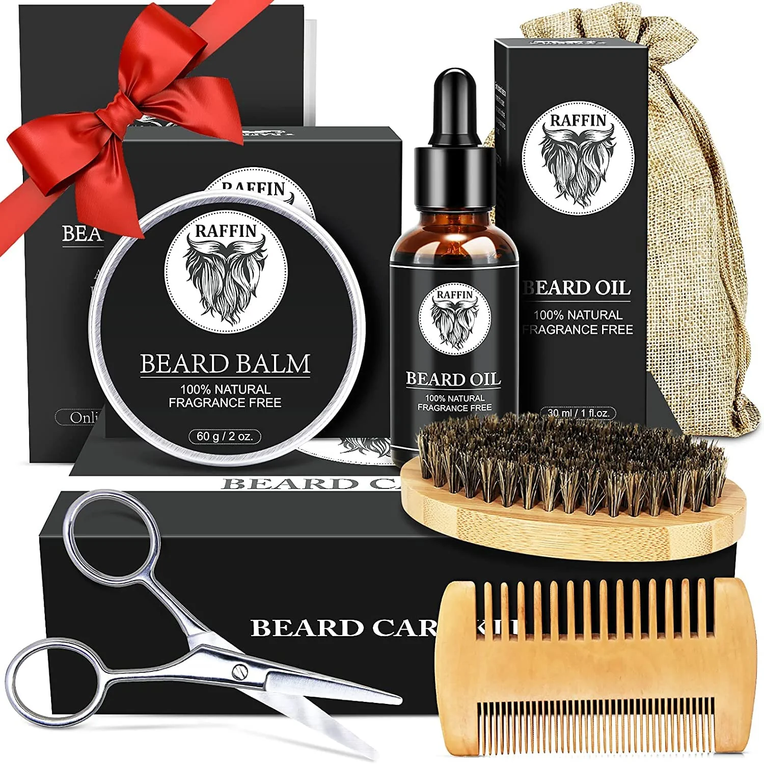 Beard Care Kit Gifts Set for Men
