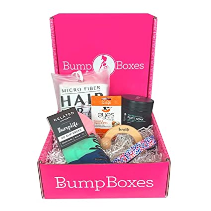 Bump Boxes 3rd Trimester Pregnancy Gift Box for baby shower 

