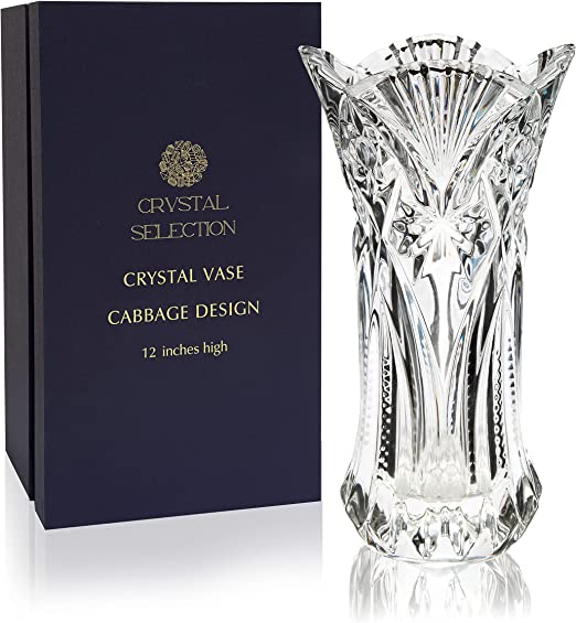 Crystal Clear Crystal Vase
