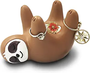 Cute Sloth Ring Holder Off To College Gift