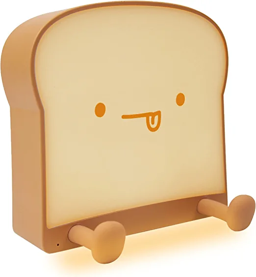 Cute Toast Bread LED Night