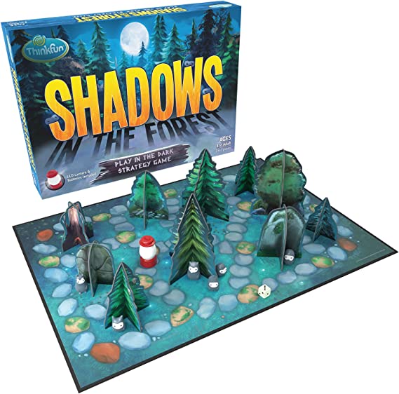 Forest Play in the Dark Board Game for kindergarten
