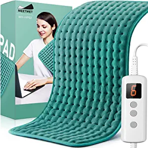 Heating Pad for Back Neck Shoulder Pain Relief