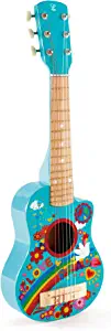 Kid's Flower Power First Musical Guitar for kindergarten