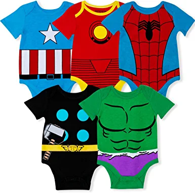 Marvel Avengers Boys’ Bodysuit birthday gift