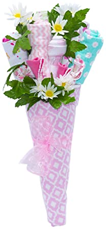 Nikki's Blossom Clothing Bouquet baby girl shower Gift