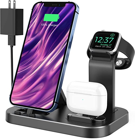 OLEBR Charging Station for Apple Multiple Devices