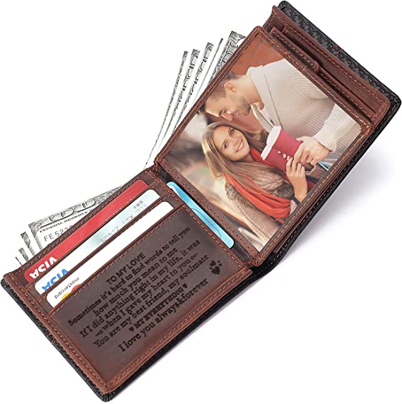 Personalized Leather Wallet 