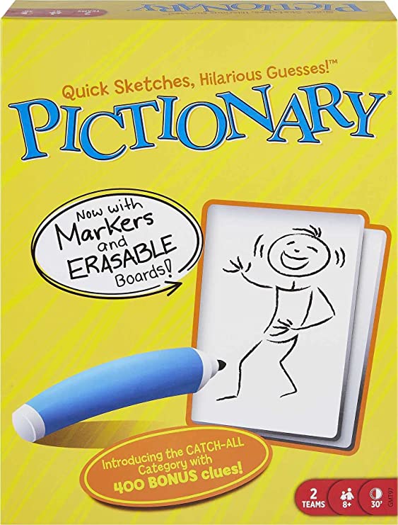 Pictionary Board Games for kindergarten
