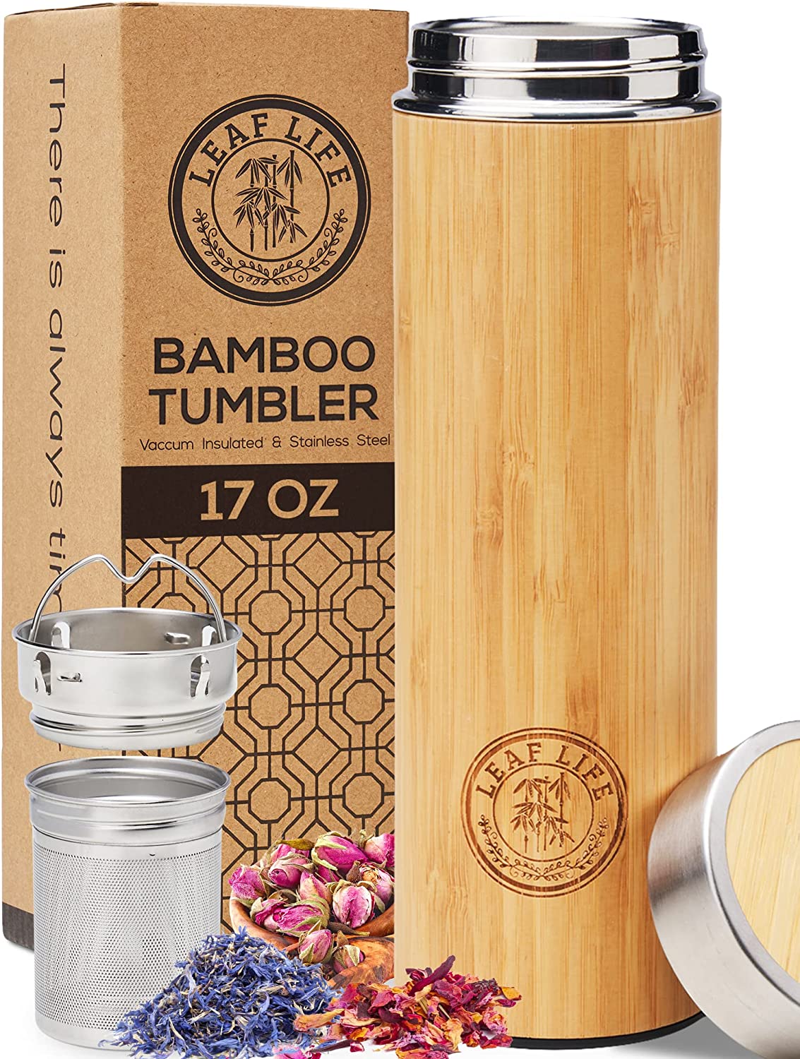 Premium Bamboo Thermos