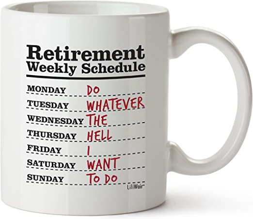 Retirement Coffee Mug Gift