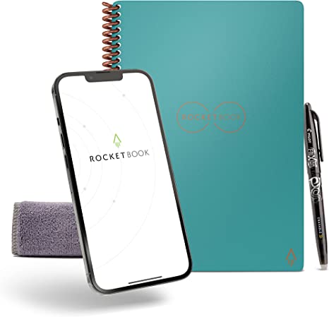 Rocketbook Core Smart Reusable Notebook, Executive Size