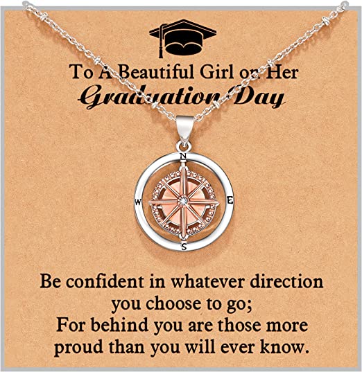 Rotate Compass Necklace