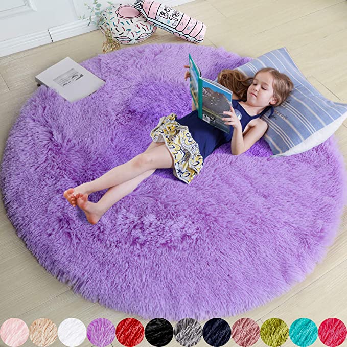 Round Rug for Bedroom 