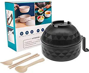 Ramen Bowl Set, Microwave Ramen Cooker Instant Noodles Bowl