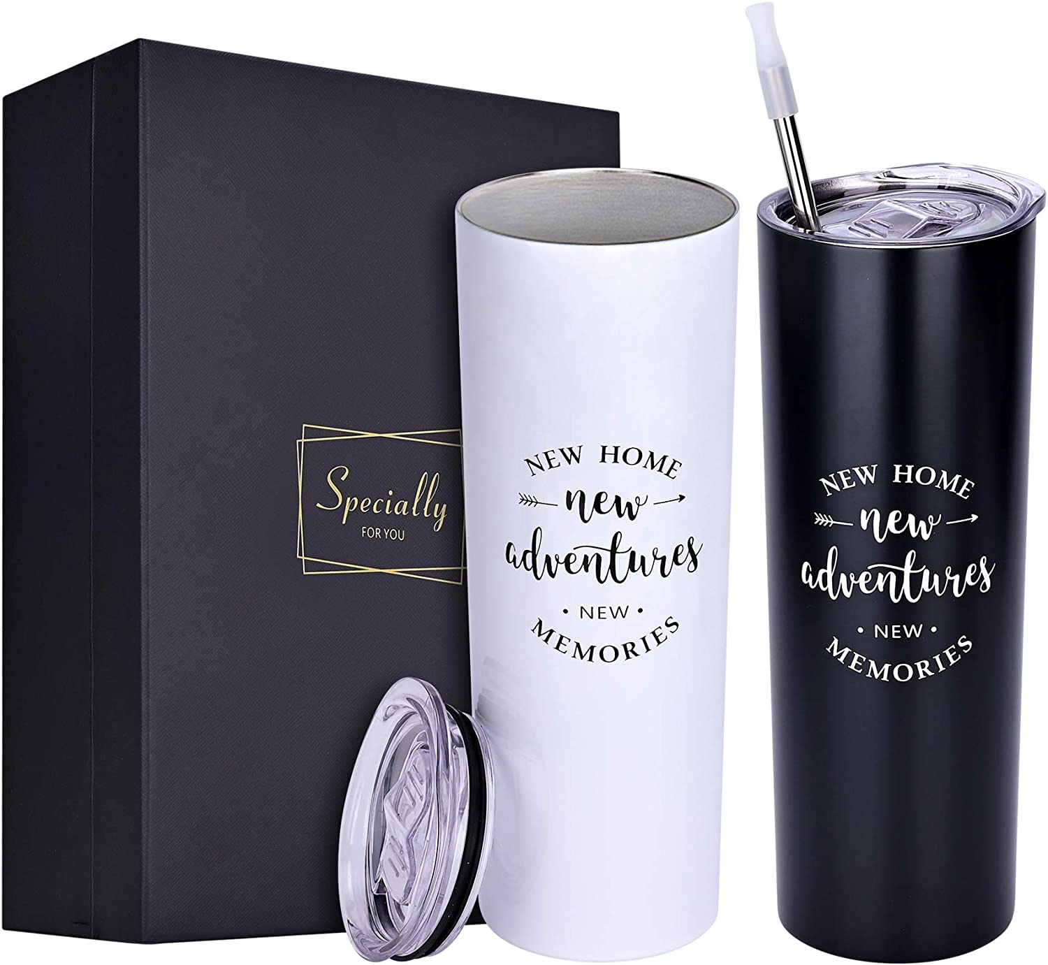 Stainless Steel Skinny Tumbler Set 