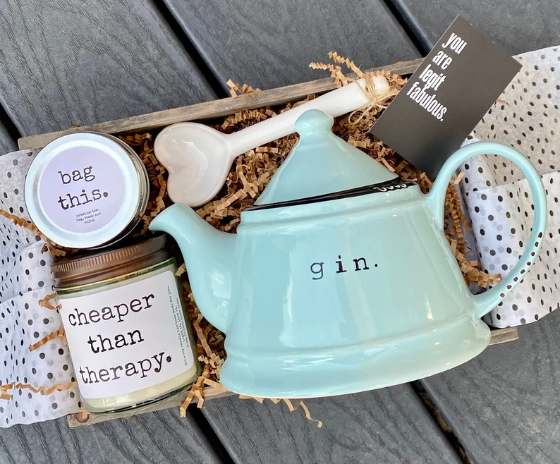 Tea care package, tea gift box