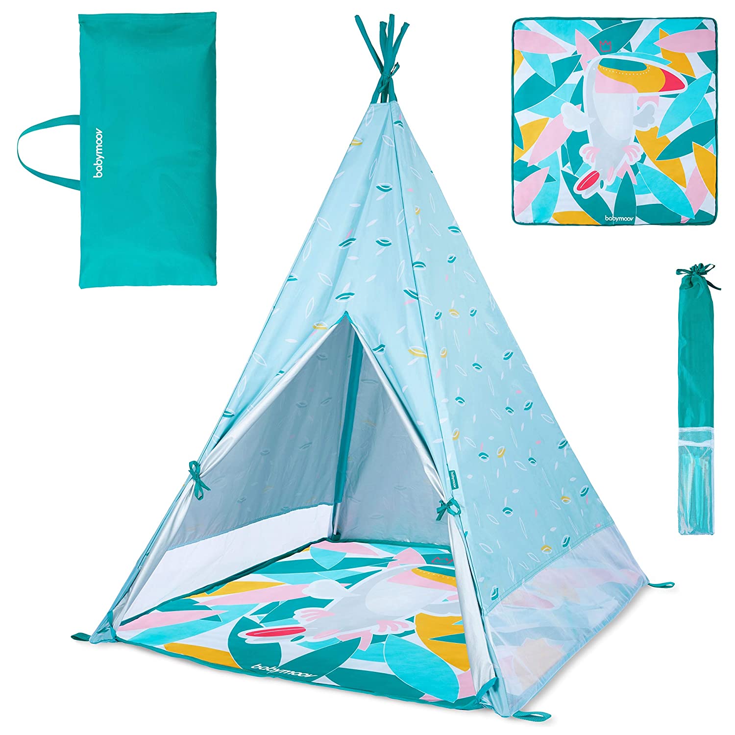 Tent for Kids with Play Mat for one year baby
