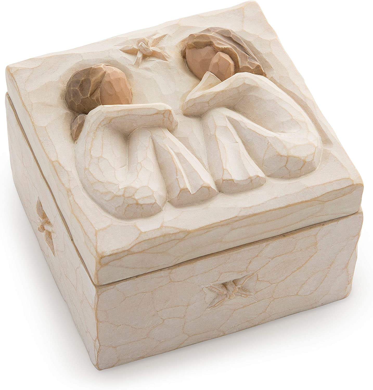 Willow Tree Friendship, Sculpted Hand-Painted Keepsake Box