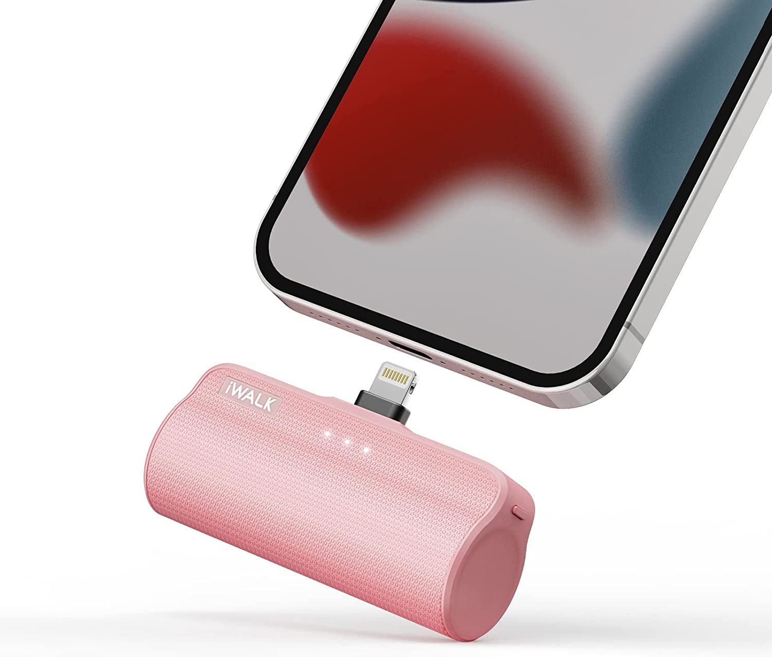 iWALK Mini Portable Charger for iPhone with Built-in Cable Off To College Gift