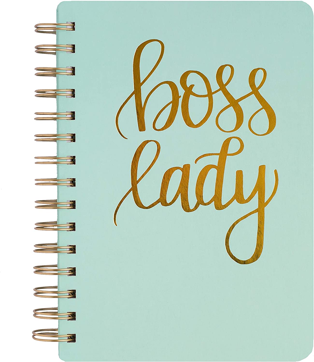 lady mint spiral notebook