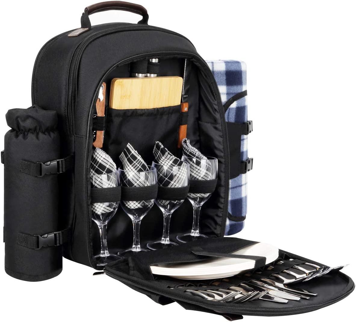 Picnic Backpack for 4 Persons
