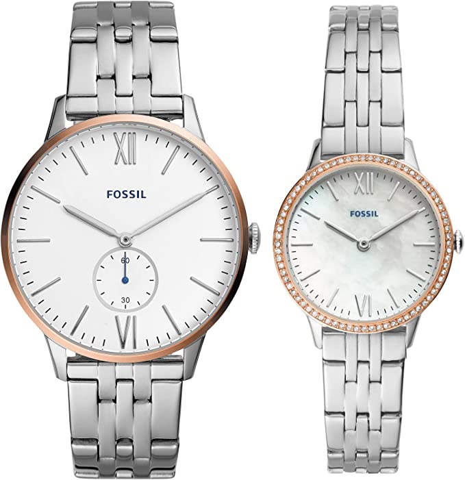 Fossil Stainless Steel Watch Gift Set