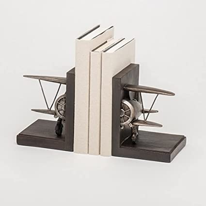 Airplane Decorative Bookends