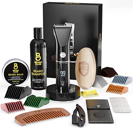  Beard Trimmer & Beard Care Grooming Kit 