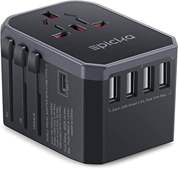 EPICKA Universal Travel Adapter 