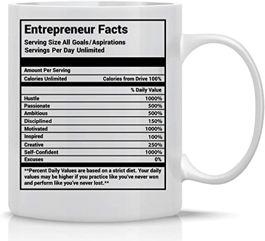 Entrepreneur Facts Mug
