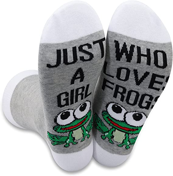 Frog Socks Animal Lover Gifts