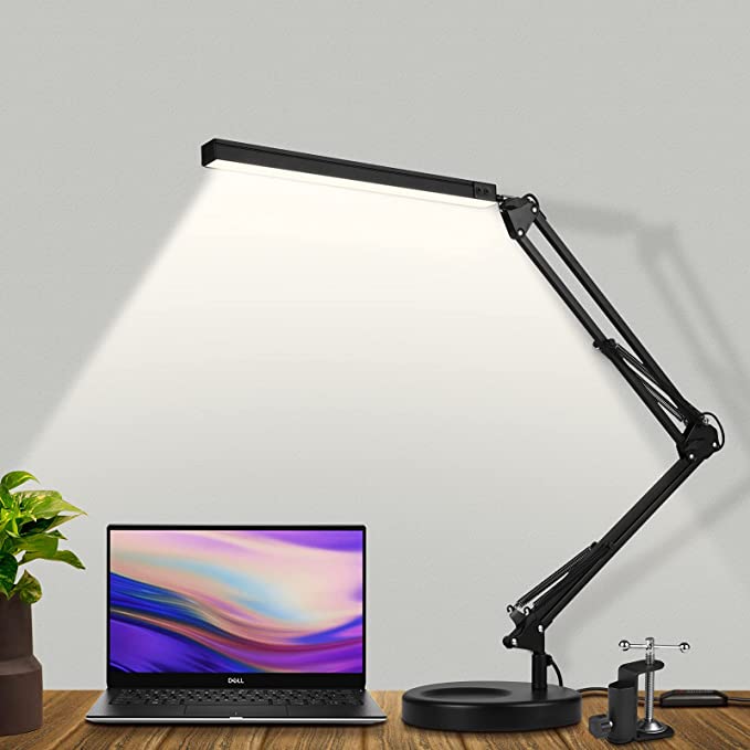  LED Desk Lamp with Clip and Base