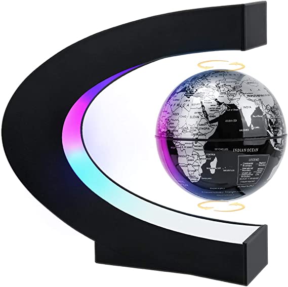  Magnetic Levitating Globe with LED Light