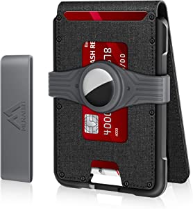 Mens Wallet Tactical Bifold Wallets for Men Metal RFID
