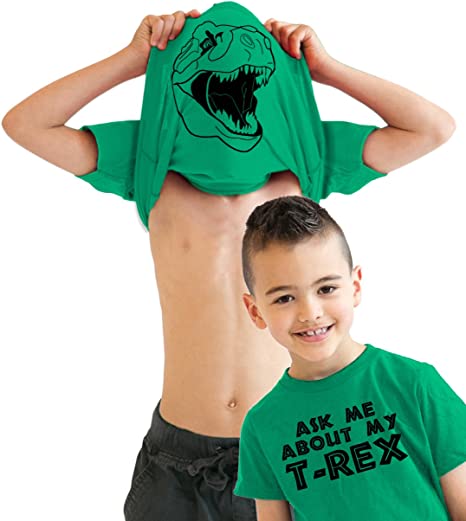 My Trex T Shirt Funny Cool Dinosaur Graphic Print 