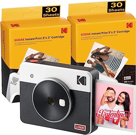 Portable Wireless Instant Camera & Photo Printer