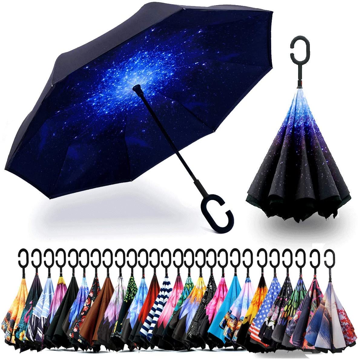 Reverse Upside Down Umbrella 