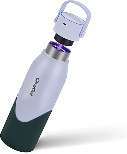  UV Purifier Self-Cleaning and Insulated with USB-C and Customizable Sleeve 7 Colors Stainless Steel
