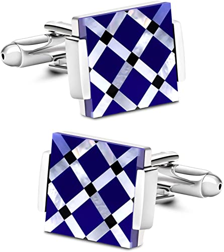 VIILOCK Pearl Cufflinks for Men
