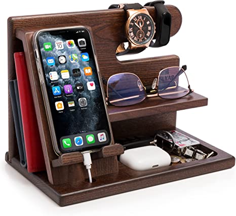 Wood Phone Docking Station