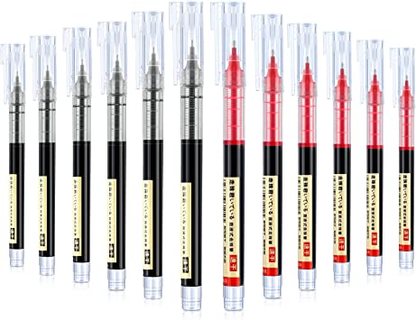 12 Pieces Rolling Ball Pens
