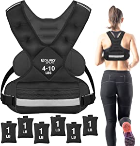 Aduro Sport Adjustable Weighted Vest