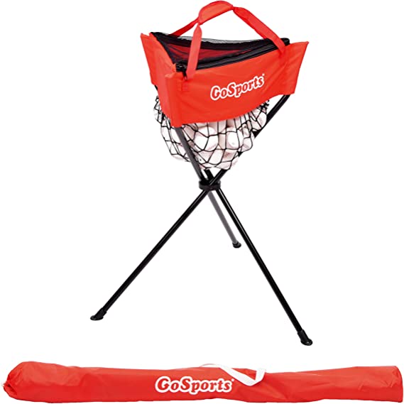 Baseball & Softball Ball Caddy with Carrying Bag
